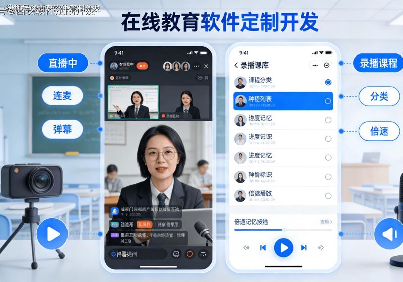 在线教育平台开发